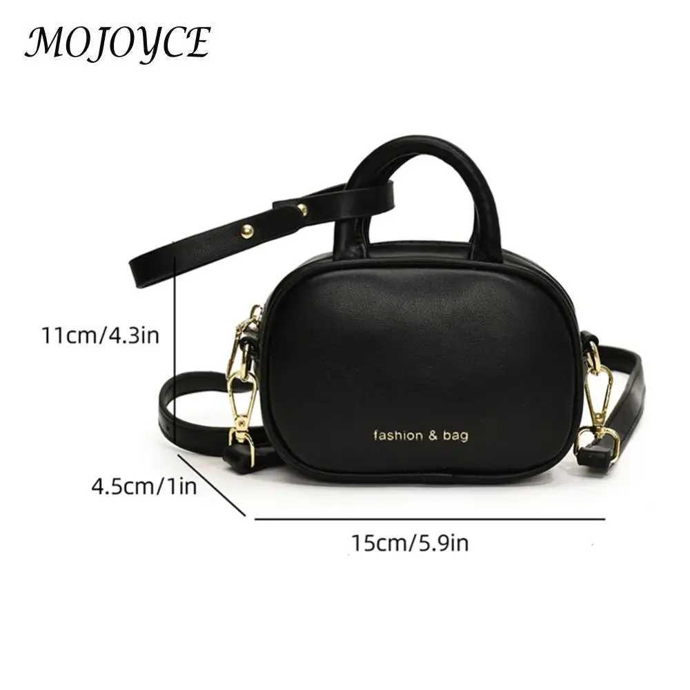 Womens PU fashion lipstick bag Adjustable shoulder strap Fashion cross body bag Zipper mini cute wallet Small wallet Y250319