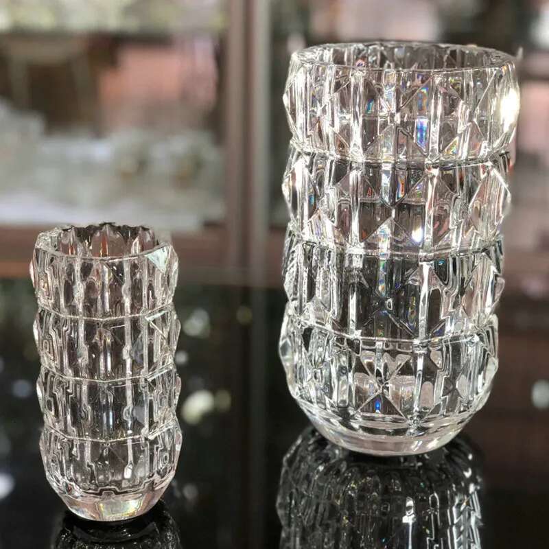 Crystal Vases Fashion Home Decoration Housewarming Gift