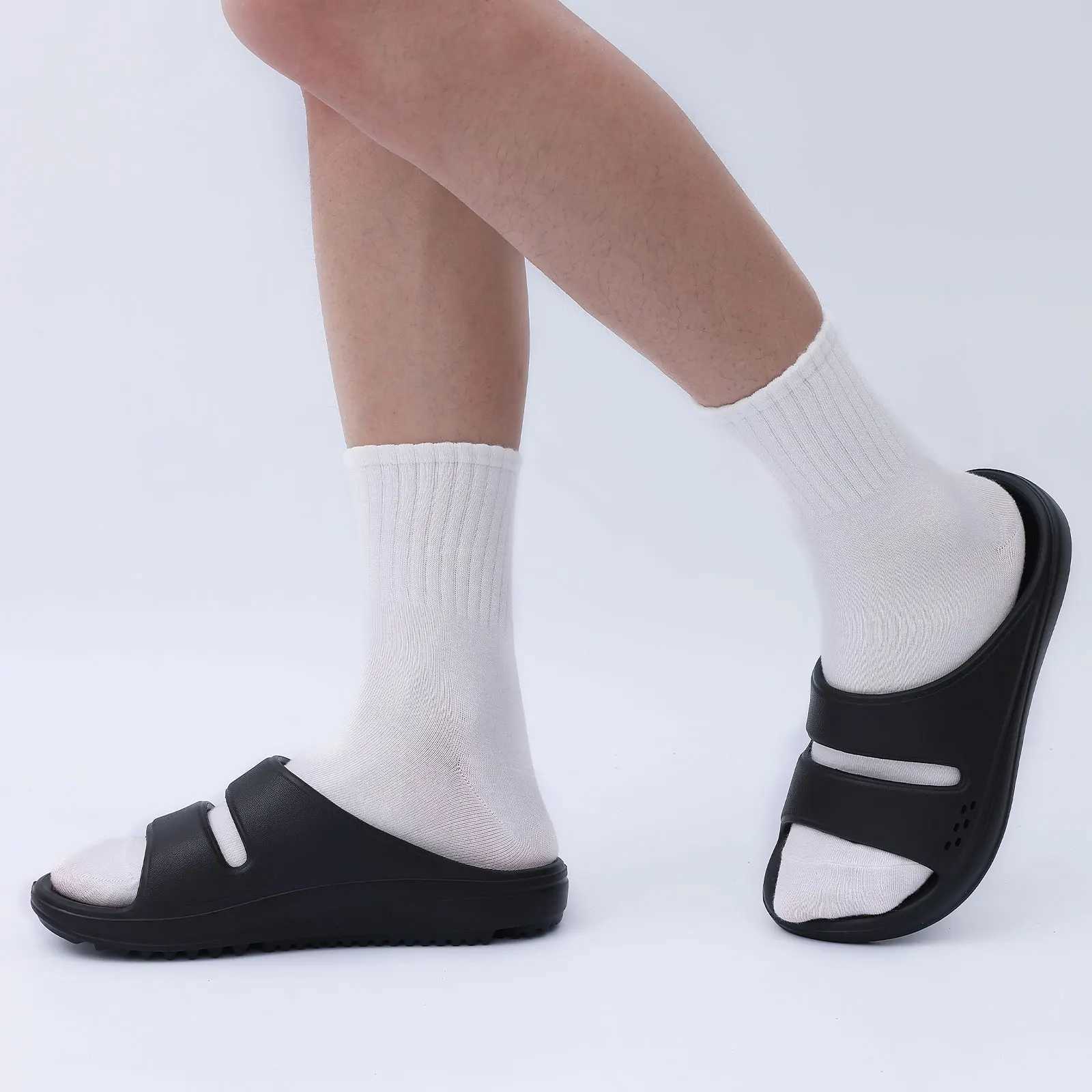 Litfun New Summer Sandals Suitable for Warm Beach Flip Indoor Neutral He Bathro Slide M N-Slip Soft Bott Cloud Slide Y250320