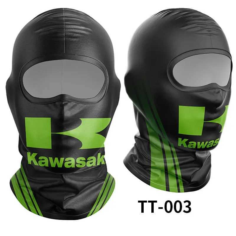 New Kawasaki Riding Windproof and Dustproof Face Mask Motorcyc Sunscreen and Warmth Face MaskXJ250320