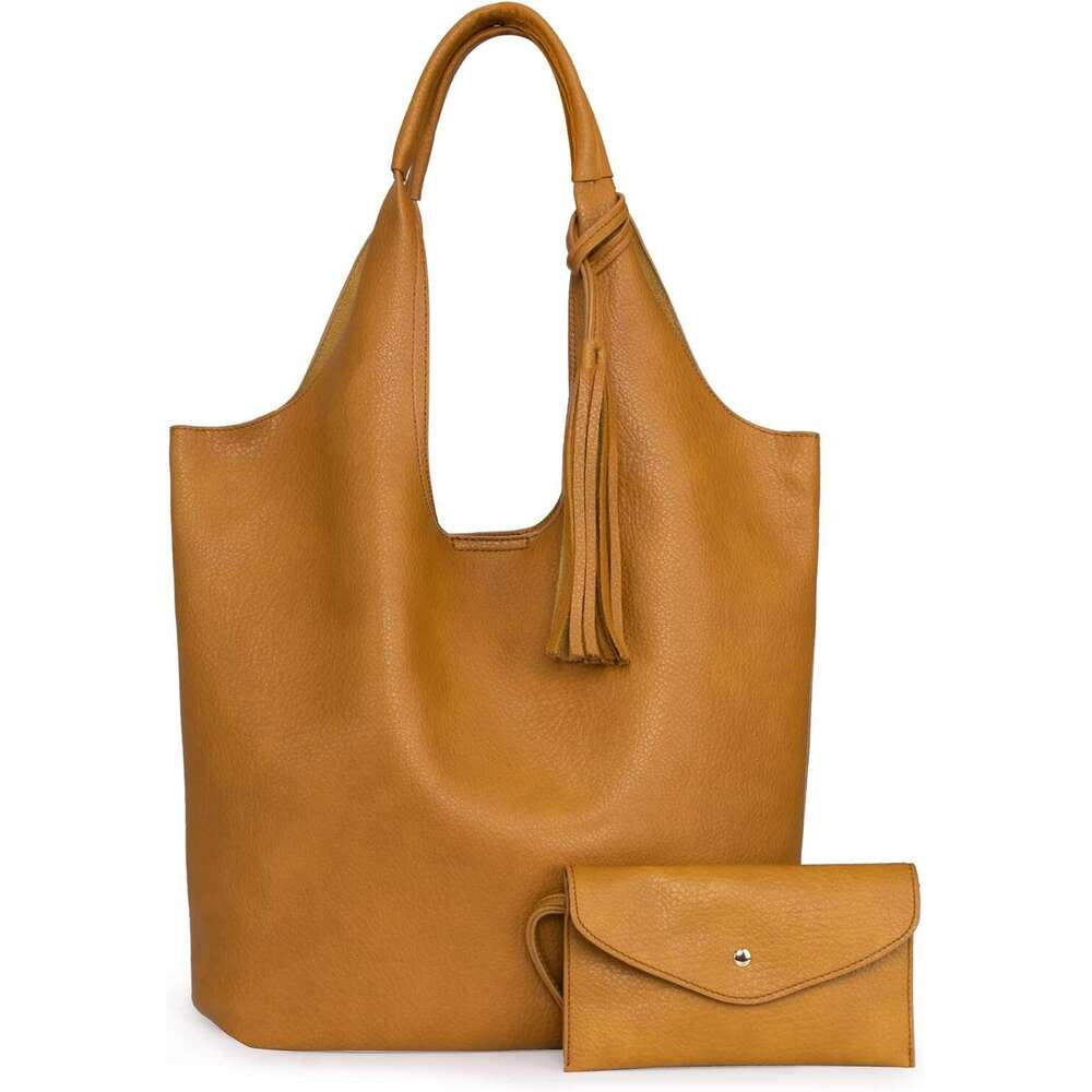 Slouchy Hobo Bags for Women Soft Designer Shoulder Purses Ladies Top Handle Handbag