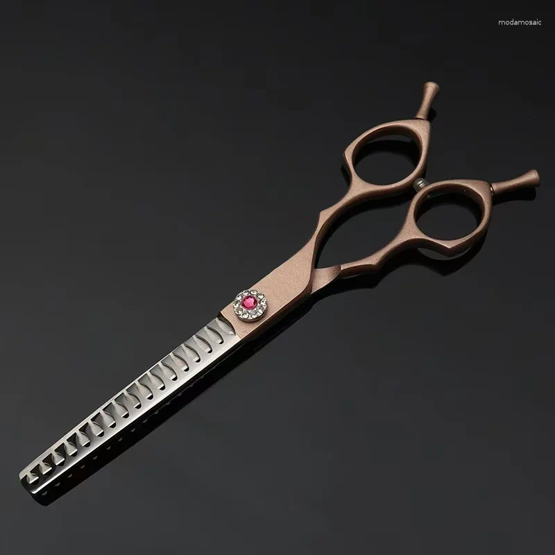 Inch Dog Curved Chunkers Shears Thinning Scissors Stainless Steel Grooming Special Designed For Pet