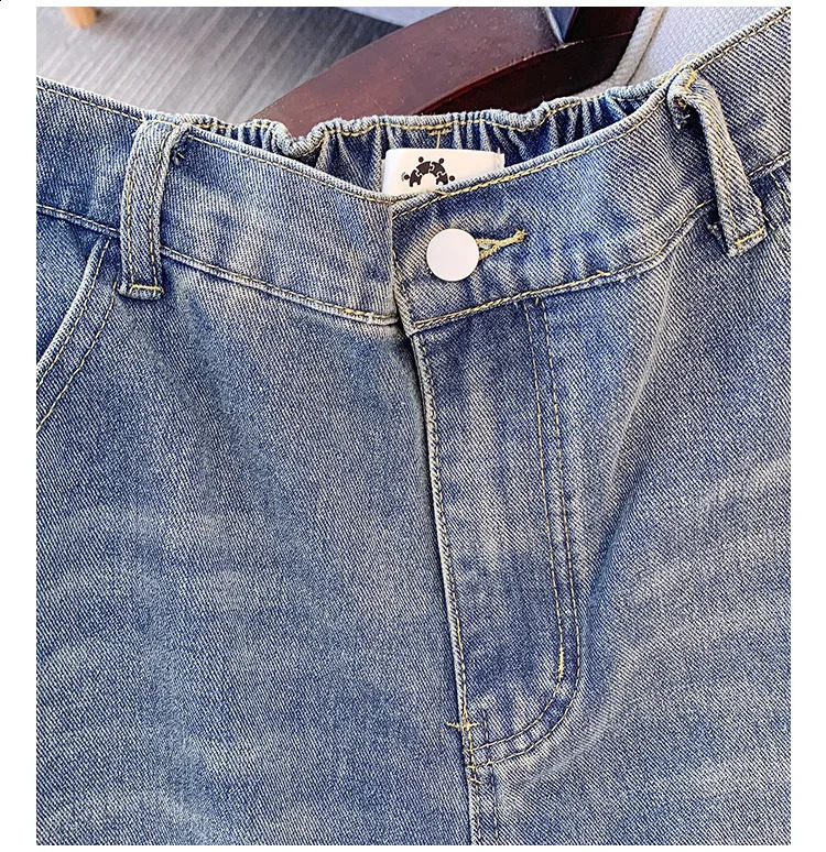 2XL-6XL Plus Size Women Clothing Baggy Jeans Women Wide Leg Denim Trousers Boyfriend Jeans for Women 4XL-5XL Cargo Pants 250319