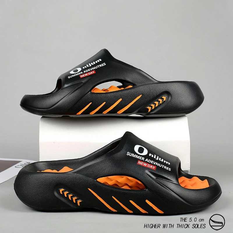 New arrival of mens sandals in the summer of 2025 Double Te soft soled outdoor sports walk-in fortress beach large sandals Y250320