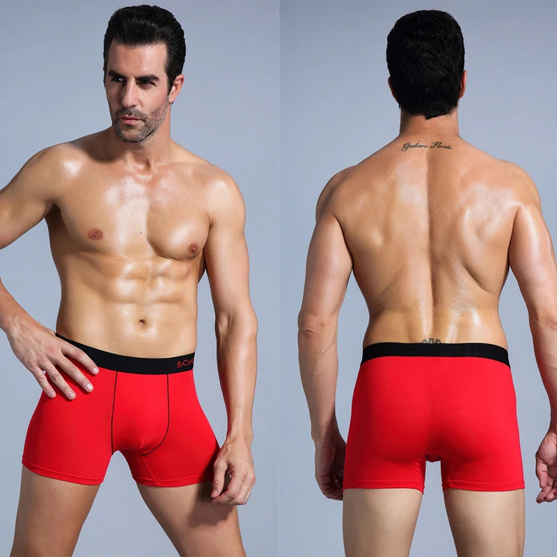 6 pieces of white mens underwear cotton set 250320
