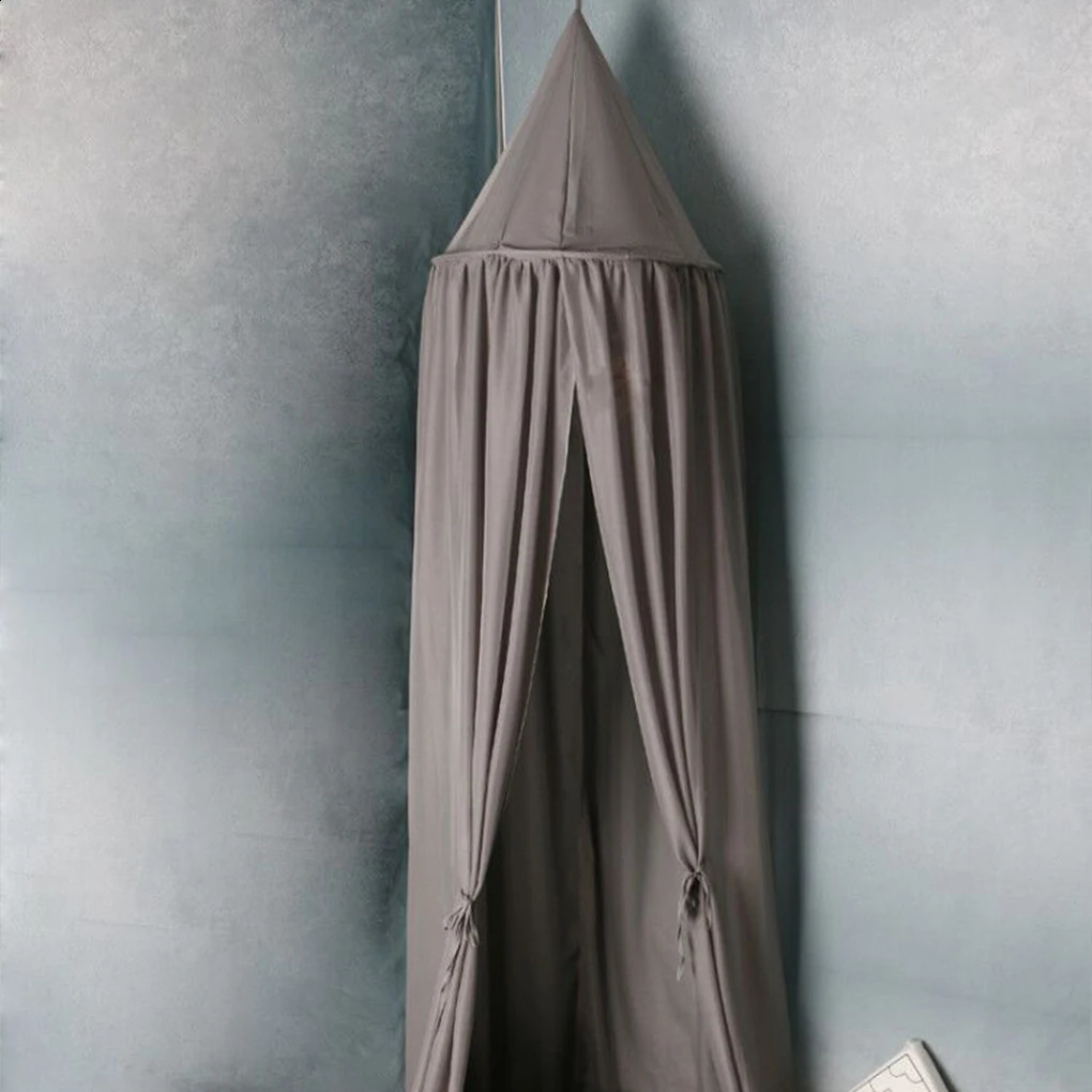 Safe and reliable bed cover suitable for peaceful nights sleep breathable chiffon mosquito net gray 250312