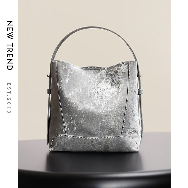 Bag For Women Large Capacity High End Leather Bag Commuting Niche Single Shoulder Crossbody Summer Women S Bucket Bag Shoulder Bags