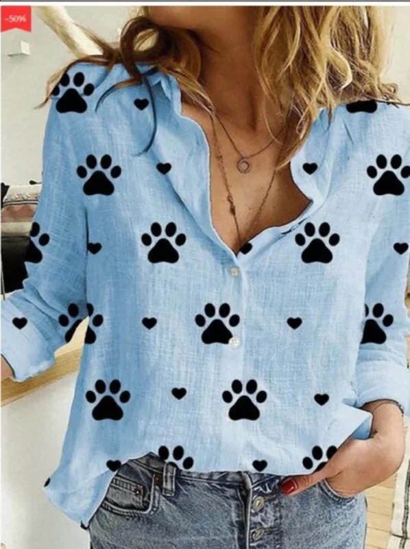 Streetwear Shirts for Women Vintage Cotton Linen Casual Tees Spring Autumn Y2k Tops Tshirt Women Clothing Fashion Clothes 250314