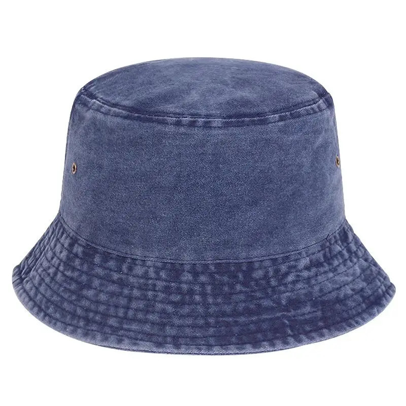 Unisex Solid Color Personality Bucket Hats Fishermen Caps Outdoor Casual Cap Sunscreen Hat o250320