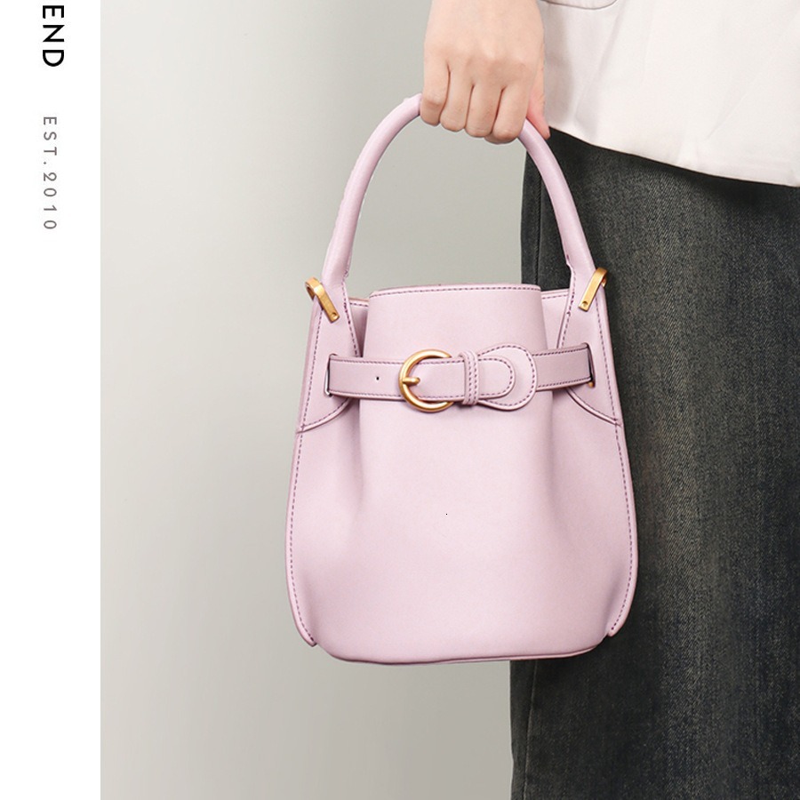 Bag Women S Large Capacity Spring Summer Crossbody Bag And Niche Leather Handbag High End Version Bucket Bag Shoulder Bags