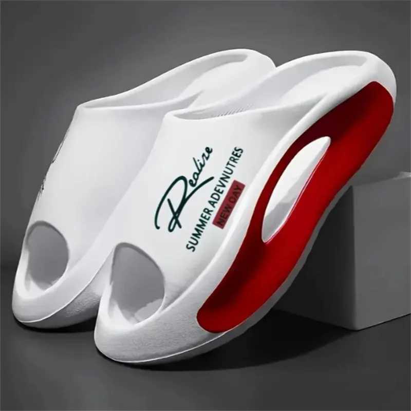 Summer Mens Sled Wenzhi Sled Cato Sandals Mens Soft Beach Casual Shoes Luxury EVA Sled Mens Flip Cover Y250320