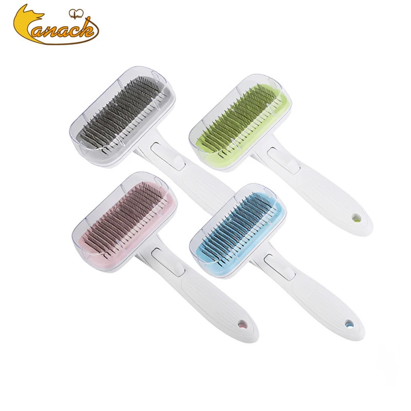 Cat and dog comb for pets automatic hair removal beauty pet 250318