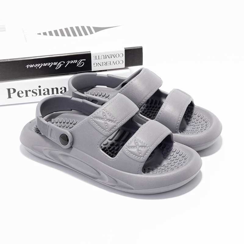 Mens sandals summer new slider anti slip quick drying mens EVA slider - open toe slider suitable for indoor and outdoor use Y250320