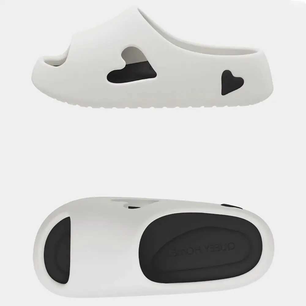 2024 Fi Wens Slippers Sandals Beach Slide Solid Color N-Slip Thick Shower Shoes Suitable for Summer Outing Y250320