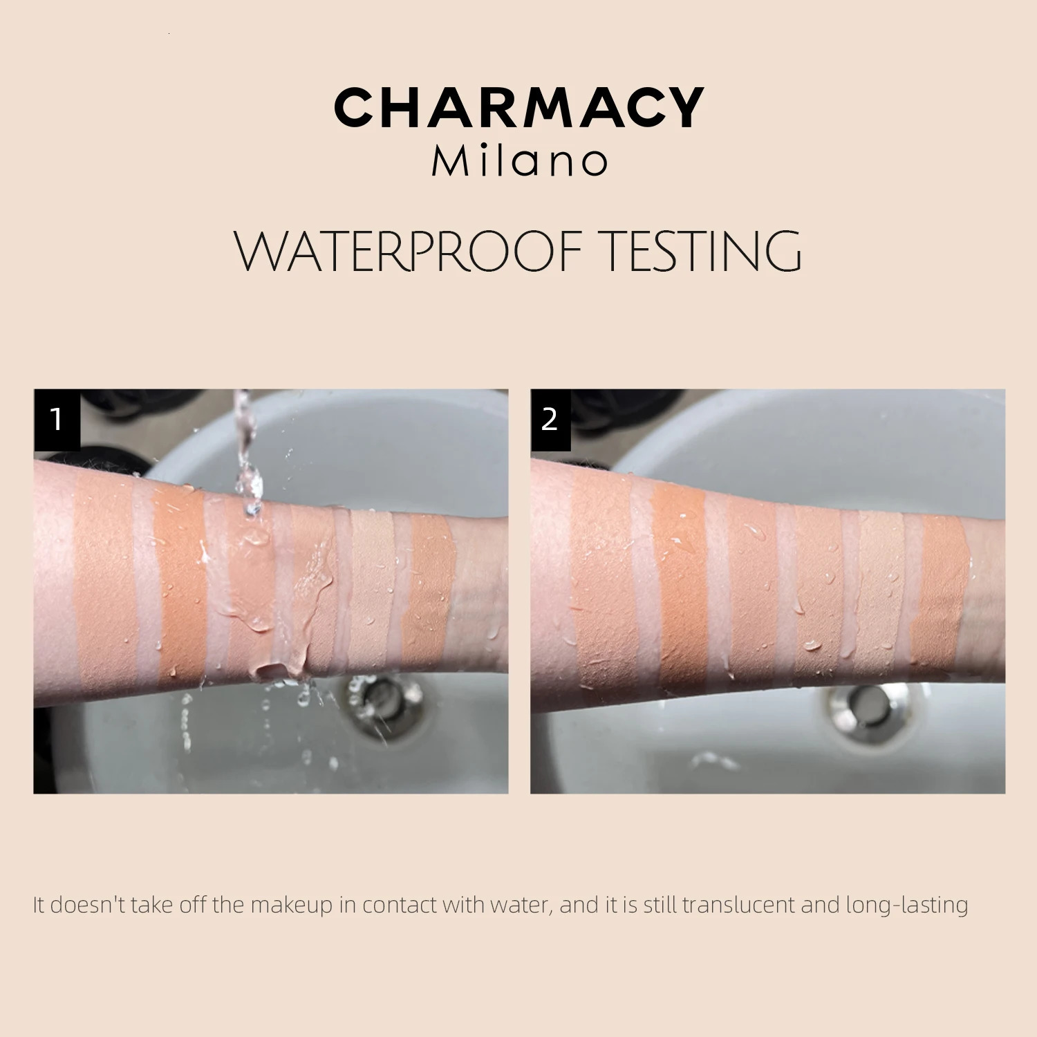 CHARMACY Basic Makeup Liquid concealer Professional Makeup Lasting Oil Control Matte Liquid Basic Cosmetics 250319