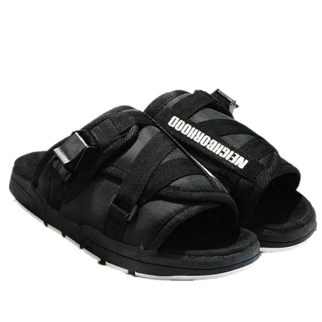 Mens Summer Shoes Plus Size 36-45 Slide Fi Couple Slide Flip Foldable Casual Shoes Sapatos Mascino Y250320