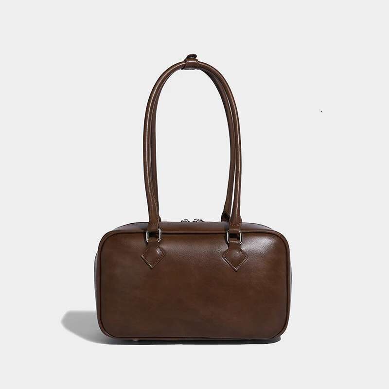 Boston Bowg Bags For Women Designer Handbag Purse 2025 New Vintage Large Capacity Chain Decoration Underarm Shoulder
