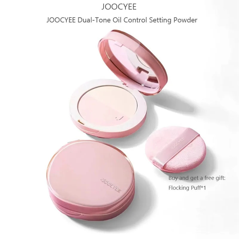 JOOCYEE Two tone Oil Control Set Powder Matte Durable Hole Minimization Exquisite Makeup 250319