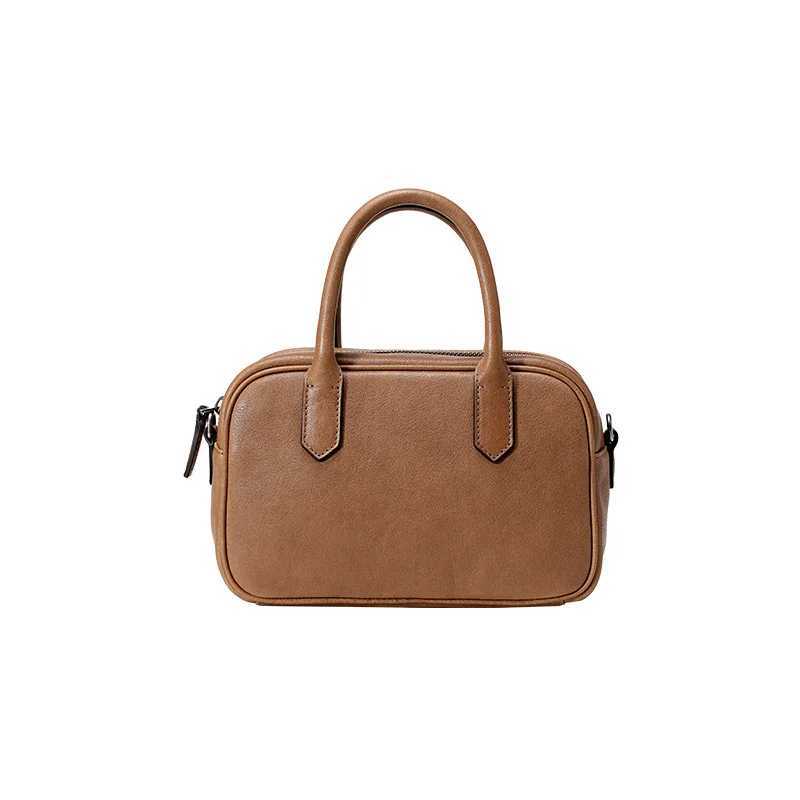 New wide pocket niche casual crossover bag one shoulder handheld bowling bag Y250319