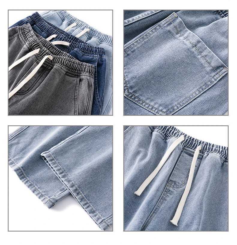2024 mens hip-hop luggage jeans streetwear oversized wide leg pants loose and casual mens pants high-quality free deliveryT250319