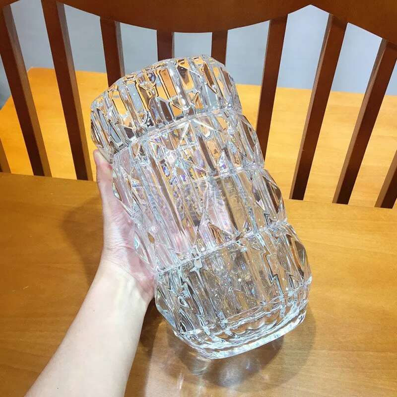Crystal Vases Fashion Home Decoration Housewarming Gift