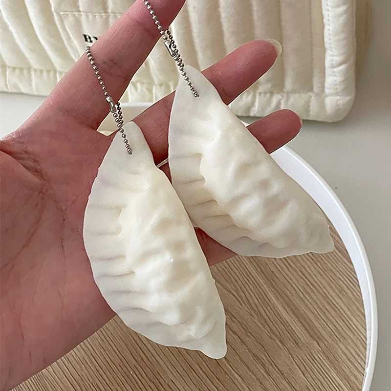 Simulated Dumpling Keychain Bag Pendant Cute Mini Toy Dumpling Simulated Food Decoration GiftXJ250319