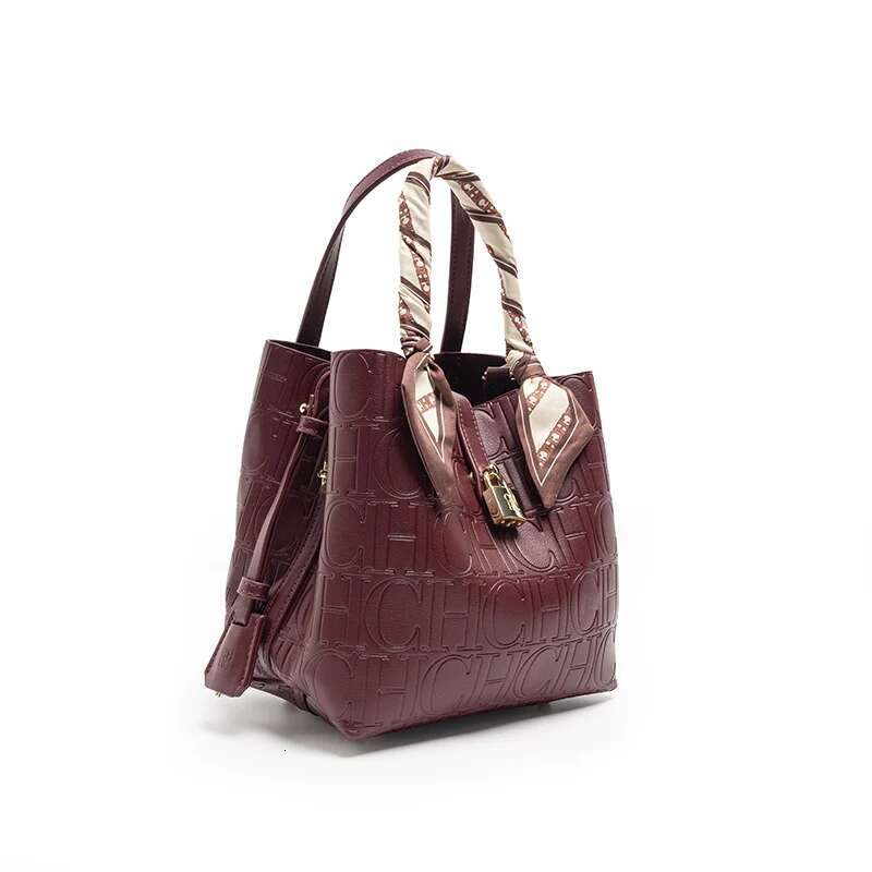 CH Large Capacity Colourful Jacquard Multifunction New Brand Travel Handbag Ladies Shoulder Bag Classic Retro