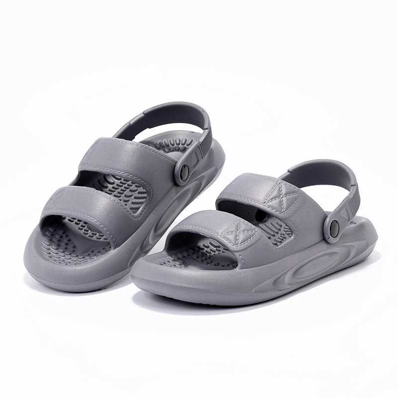 Mens sandals summer new slider anti slip quick drying mens EVA slider - open toe slider suitable for indoor and outdoor use Y250320