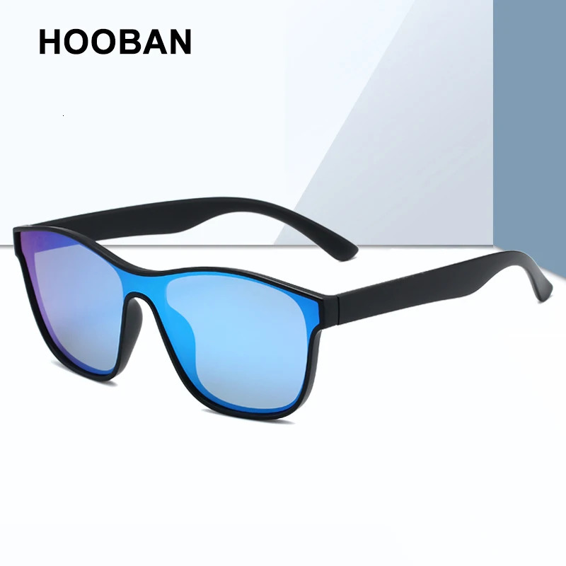 Square Polarized Sunglasses Men Women Fashion Square Male Sun Glasses Stylish One-piece Lens Driving Vacation Shades UV400 250320