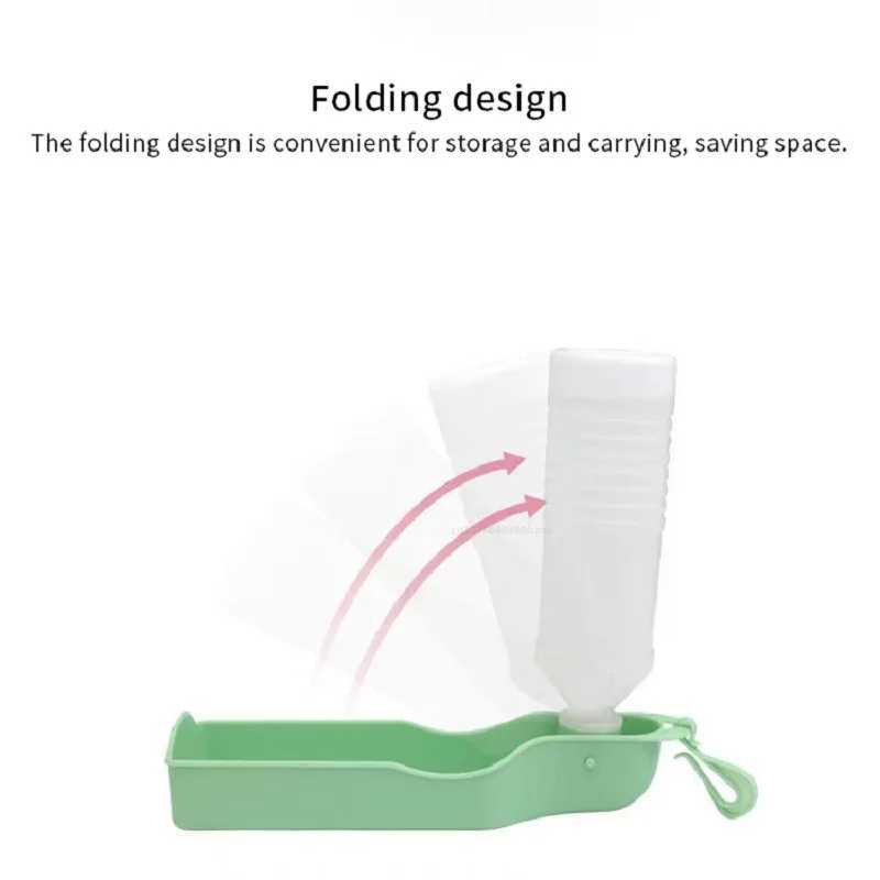250ML/500mL dog outdoor kettle water dispenser portable cup water dispenser pet water dispenser Y250319