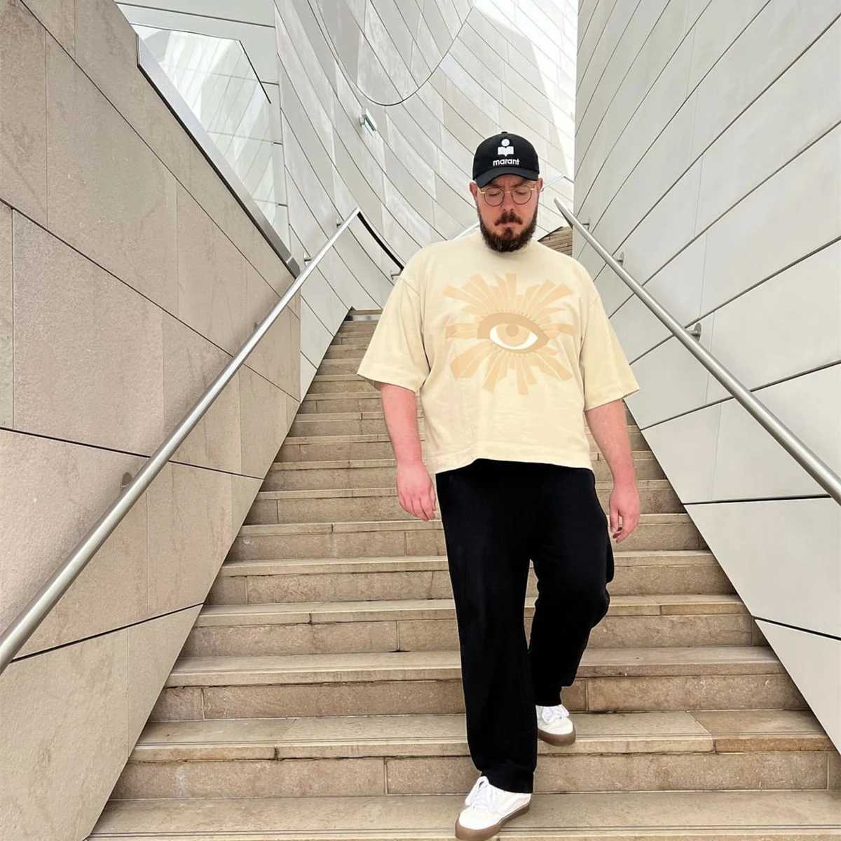 Yao888 HOUSE OF ERRORS Fashion Tide Brand Luxury Foam Print Tee 100% Cotton Oversize Casual Loose Vintage Streetwear Men T ShirtT250319