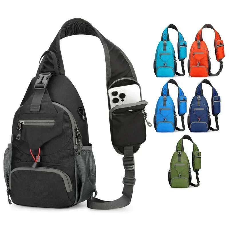 Anti-Theft Waterproof Shoulder Backpack Sg Chest Crossbody Cover Pack Rucksack Bicycle Sport Carry On Weekender Bag