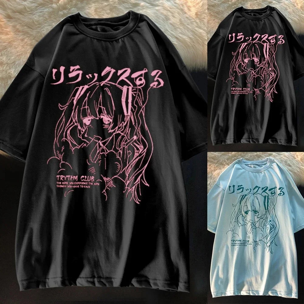 Oversized T-shirt Women Female T-shirt Dark Skull Bones Heart and Lung Print Short Sleeve Streetwear Harajuku Top Woman Clothes 250320