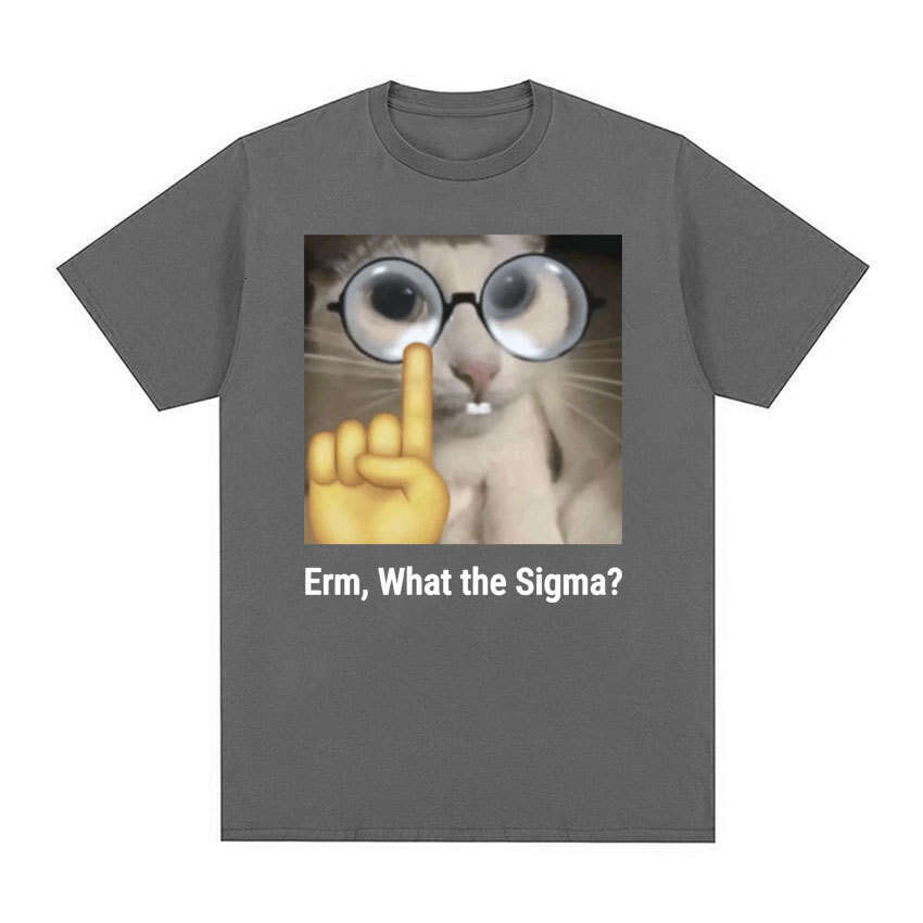 2025Erm, What The Sigma? Funny Cat Quick drying Couple Same T-shirt
