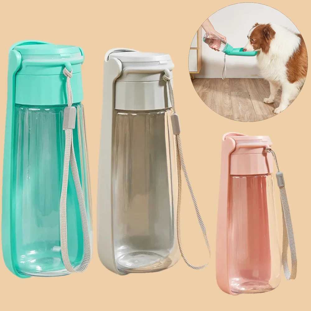 Dog water bottle for small medium large dogs cats outdoor portable puppies leak proof drinking bowls Labrador Retriever pet supplies Y250319