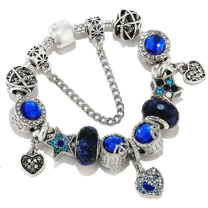 Fashion Trendy Charm Bracelets With DIY Brand Bracelet Bangles For Women Men Bijoux Pulseras Jewelry Gift Dropshipping