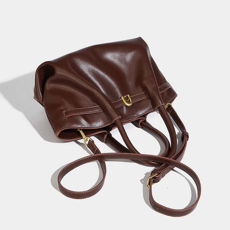 Tote Composite Bags For Women Designer Handbag And Purse 2025 New In Fashion PU Soft Simple Commuting Shoulder Crossbody