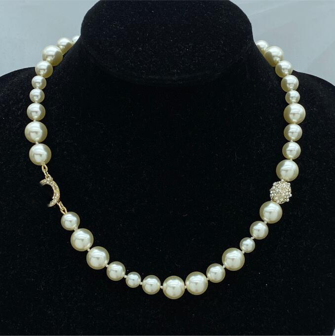 Fashion Simple Designer Necklace Pendant Gold Plated for Women Chain Choker Letter Necklaces Jewelry Accessories