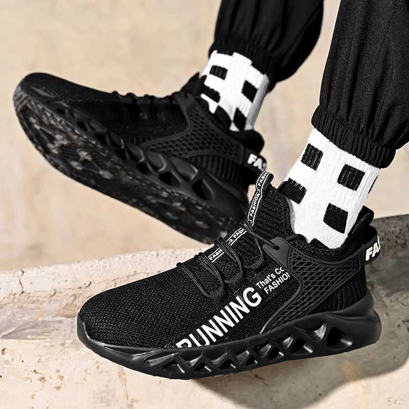 Fashionable purple running shoes for men outdoor breathable casual sports shoes for women trend coaches lightweight anti slip mens sports shoesW250320