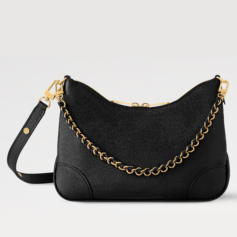 Designer Women Versatile Boulogne bag 12930 Handbag Shoulder bag Flat Pocket Large Capacity Baguette Bag Crossbody Bag chain