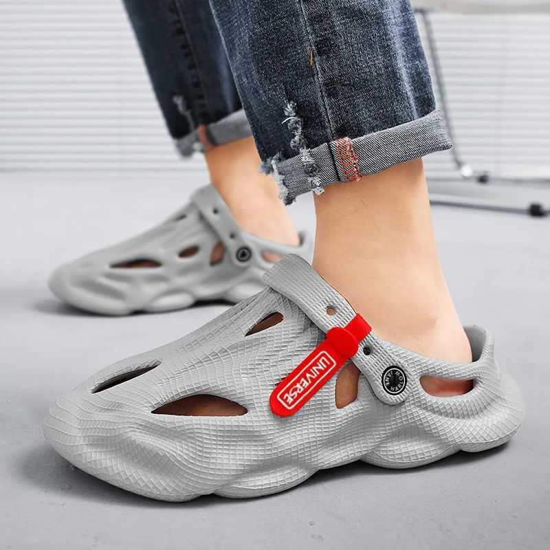 Summer Men Slippers Cfortable Platform Outdoor Sandals 2023 Beac Flip Flops M Indoor He Slides Bathroom Shoes Y250320