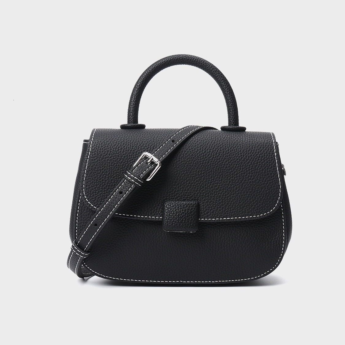 Fashionable New Trendy Leather Handbag Single Shoulder Large Capacity Mom S Fashionable Armpit Bag Women S Bag Shoulder Bags
