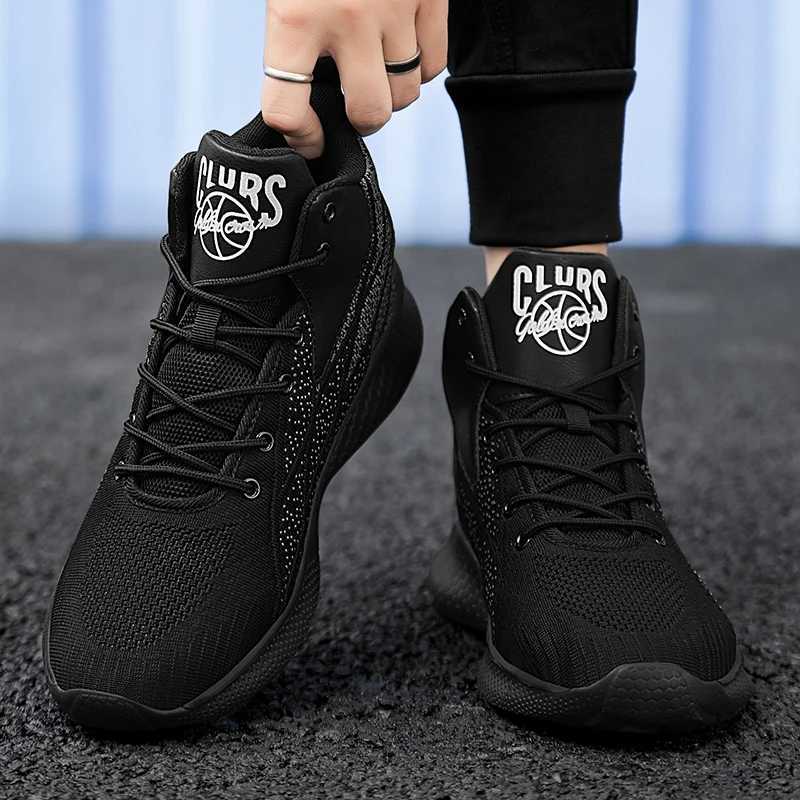 2025 mens and womens basketball shoes youth mesh breathable sports shoes comfortable and non slip sports coachW250320