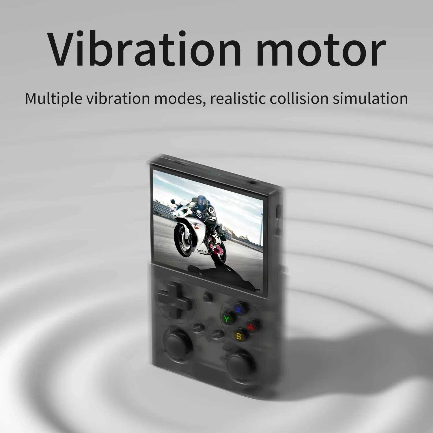 BATLEXP G350 Handheld Game Console 3.5 IPS Sn Linux System Dual Joystick Vibration Motor Retro Portable Video Console Gift Z250321