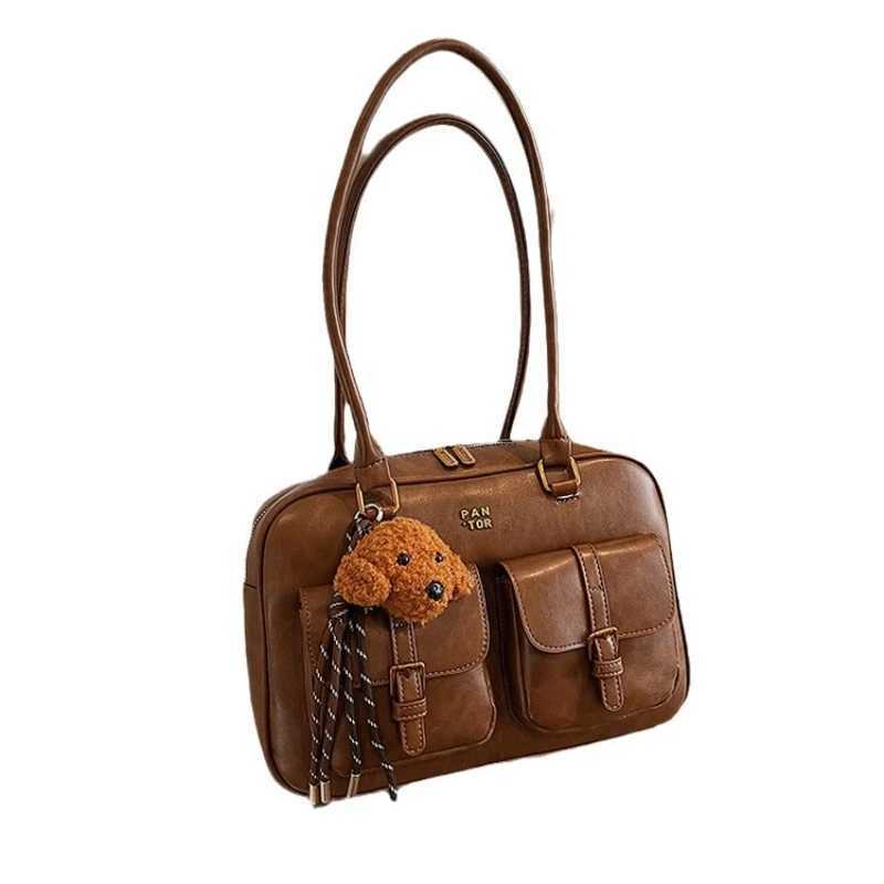 Pillow mummy bag womens new fashion all-match shoulder messenger bag womens bag Y250319