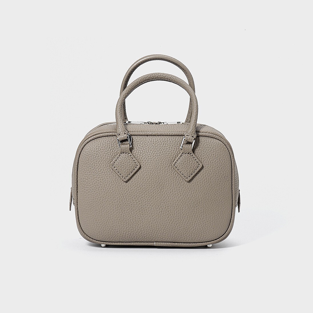 Bowling Pillow Versatile For Commuting Vintage Feather Single Shoulder Crossbody Small Square Bag Hand Held Leather Women S Bag Shoulder Bags