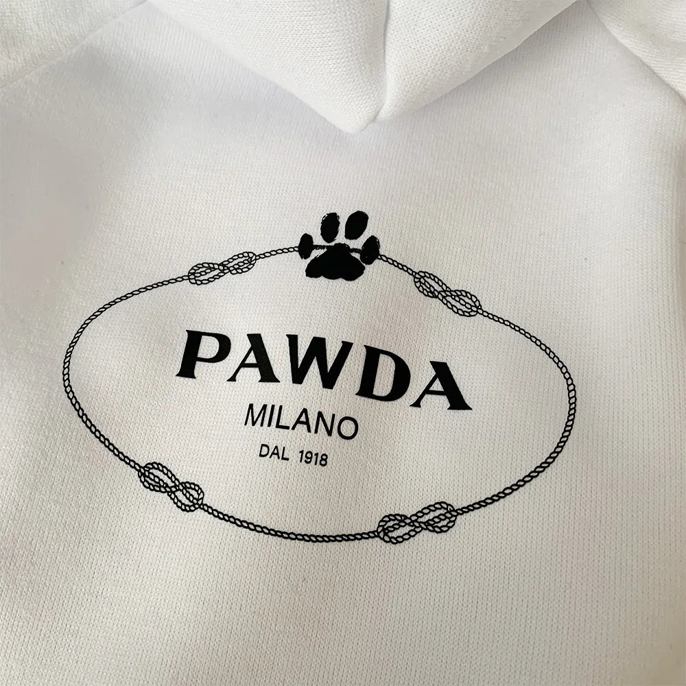Fashion Winter Dog Hoodie Sweatshirts with Pockets Warm Dog Clothes for Small Dogs Chihuahua French Bulldog Coat Clothing for Small Medium Dogs XXL A4