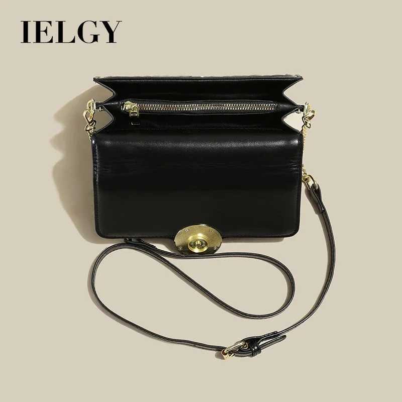 IELGY New Popular Bags High-end And Unique Design Small Square Bag Fashionable Shoulder Crossbody Handbag For Women Y250319