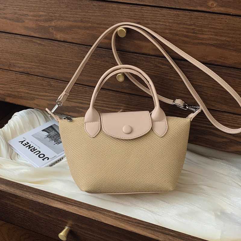 Retro square backpack womens cross shaped bag - high-end textured leather messenger with fashionable chain strap Y250319