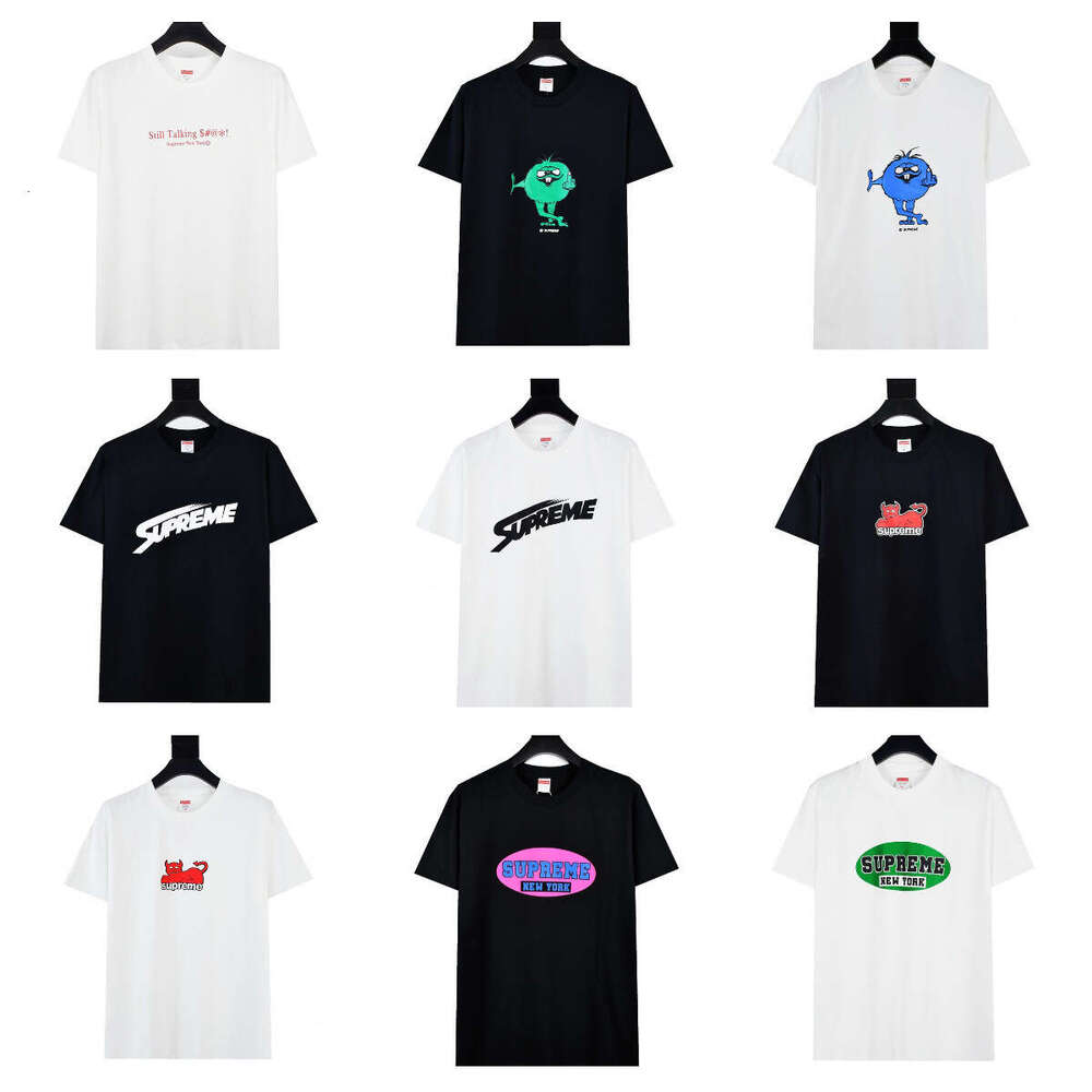 Trendy Brand Simple Letter Printed Short Sleeved T-Shirt For Men And Women, Summer Loose Street American Top